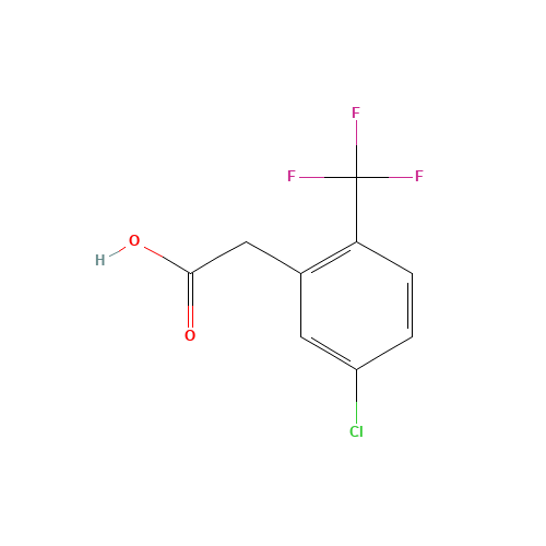 5-CHLORO-2-(TRIFLUOROMETHYL)PHENYLACETIC ACID (CAS: 261763-25-1) - Related Chemical Product