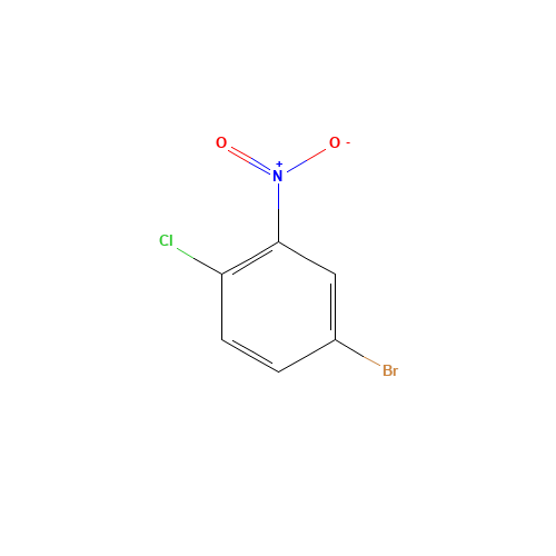 5-BROMO-2-CHLORONITROBENZENE (CAS: 16588-24-2) - Chemical Structure and Molecular Formula 
