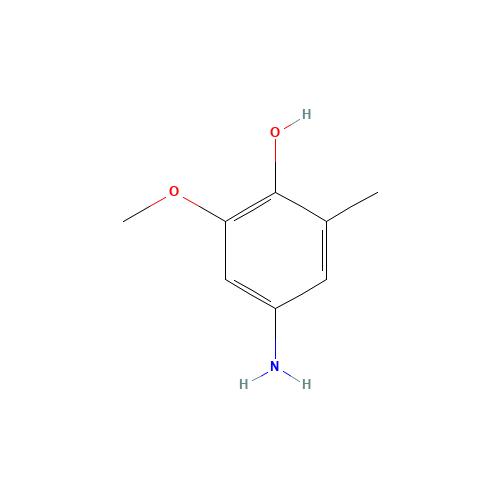 Phenol,4-amino-2-methoxy-6-methyl-(9CI) (CAS: 408309-38-6) - Related Chemical Product