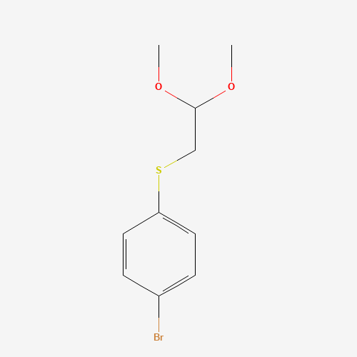 1-BROMO-4-(2,2-DIMETHOXY-ETHYLSULFANYL)-BENZENE (CAS: 118780-12-4) - Related Chemical Product