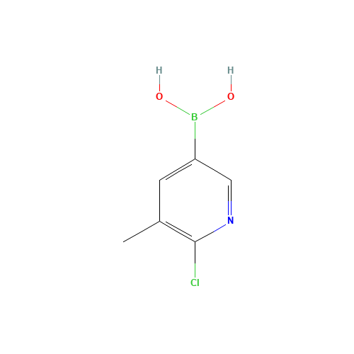 6-CHLORO-5-METHYLPYRIDINE-3-BORONIC ACID (CAS: 1003043-40-0) - Related Chemical Product