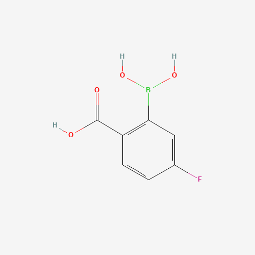 2-Carboxy-5-fluorobenzeneboronic acid (CAS: 874290-62-7) - Related Chemical Product