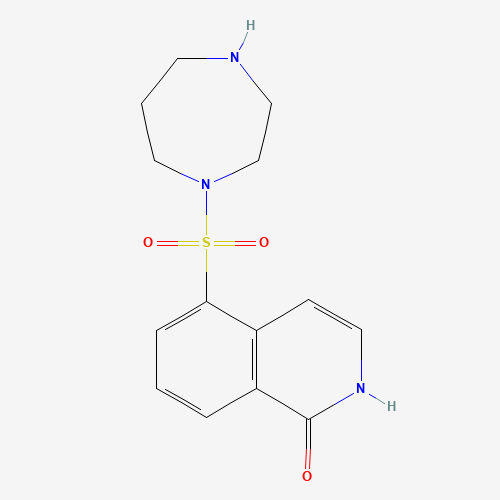 1-[(1,2-DIHYDRO-1-OXO-5-ISOQUINOLINYL)SULFONYL]HEXAHYDRO-1H-1,4-DIAZEPINE (CAS: 105628-72-6) - Related Chemical Product