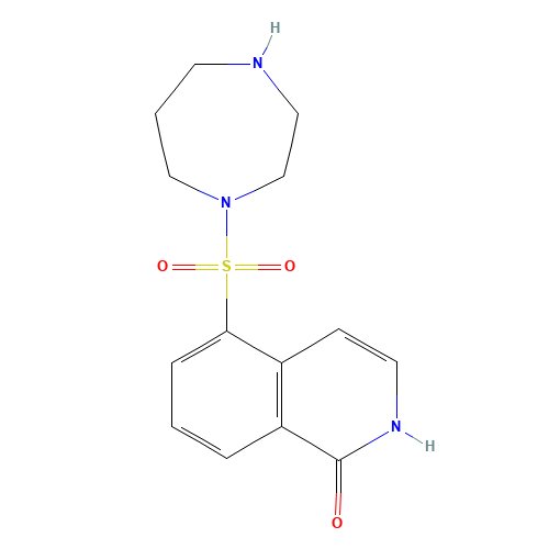 1-[(1,2-DIHYDRO-1-OXO-5-ISOQUINOLINYL)SULFONYL]HEXAHYDRO-1H-1,4-DIAZEPINE (CAS: 105628-72-6) - Related Chemical Product