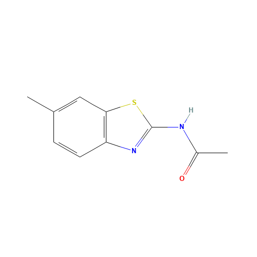 Acetamide,N-(6-methyl-2-benzothiazolyl)-(8CI,9CI) (CAS: 20600-51-5) - Related Chemical Product