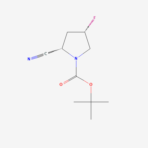 1-Boc-(2S,4S)-2-cyano-4-fluoropyrrolidine (CAS: 426844-76-0) - Related Chemical Product