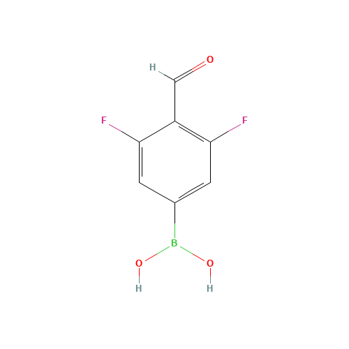 3,5-DIFLUORO-4-FORMYLPHENYLBORONIC ACID (CAS: 870718-11-9) - Related Chemical Product