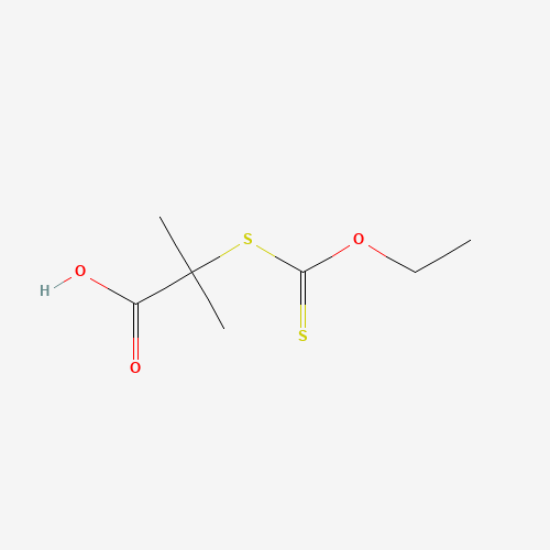 2-((Ethoxythioxo methyl)thio)-2-methylpropanoic acid (CAS: 133944-74-8) - Related Chemical Product