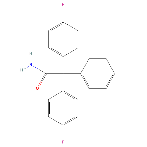 2,2-bis(4-fluorophenyl)-2-phenyl-acetamide (CAS: 289656-45-7) - Related Chemical Product