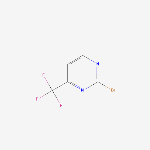 2-Bromo-4-(trifluoro methyl)pryrimidine (CAS: 785777-87-9) - Chemical Structure and Molecular Formula 