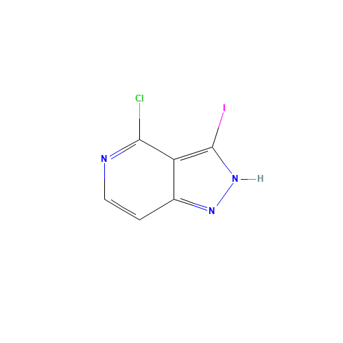 4-chloro-3-iodo-1H-pyrazolo[4,3-c]pyridine (CAS: 1186647-69-7) - Related Chemical Product