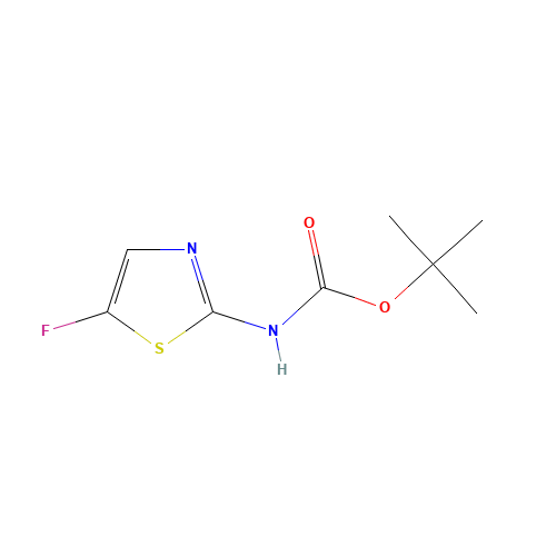 Carbamic acid,(5-fluoro-2-thiazolyl)-,1,1-dimethylethyl ester (9CI) (CAS: 731018-54-5) - Related Chemical Product