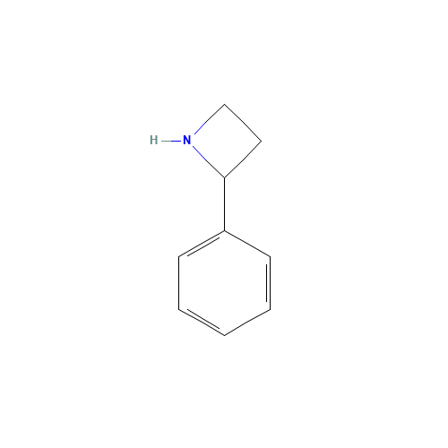 2-Phenylazetidine (CAS: 22610-18-0) - Chemical Structure and Molecular Formula 
