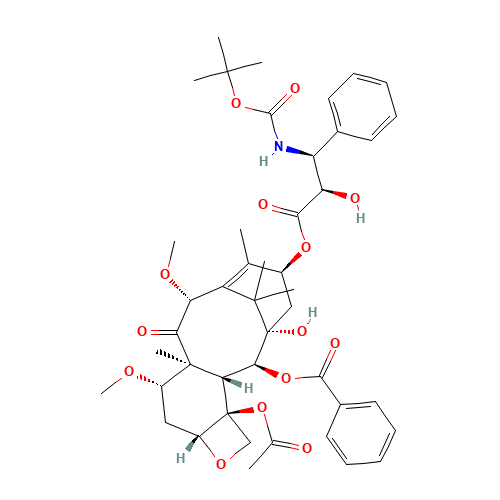 Cabazitaxel (CAS: 183133-96-2) - Chemical Structure and Molecular Formula 