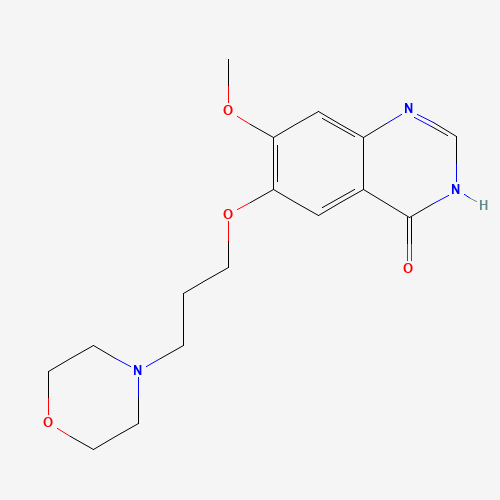 7-Methoxy-6-(3-morpholin-4-ylpropoxy)quinazolin-4(3H)-one (CAS: 199327-61-2) - Related Chemical Product