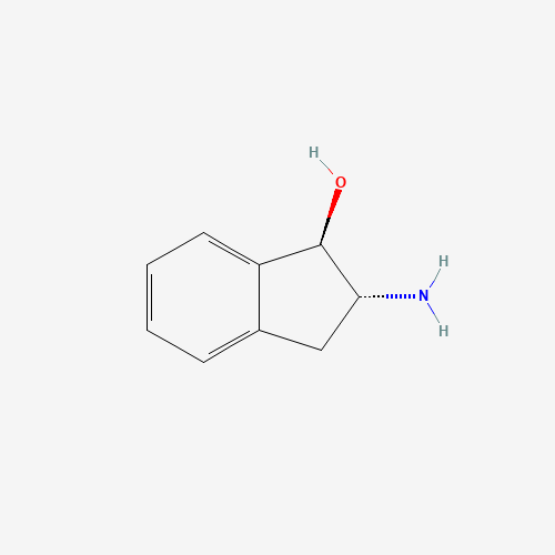 (1R,2R)-2-Amino-1-indanol (CAS: 94077-01-7) - Chemical Structure and Molecular Formula 