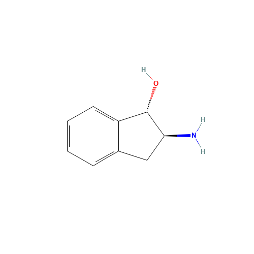 (1S,2S)-2-Amino-1-indanol (CAS: 32151-02-3) - Chemical Structure and Molecular Formula 