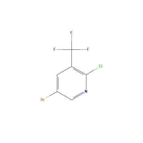 5-BROMO-2-CHLORO-3-(TRIFLUOROMETHYL)PYRIDINE (CAS: 211122-40-6) - Related Chemical Product