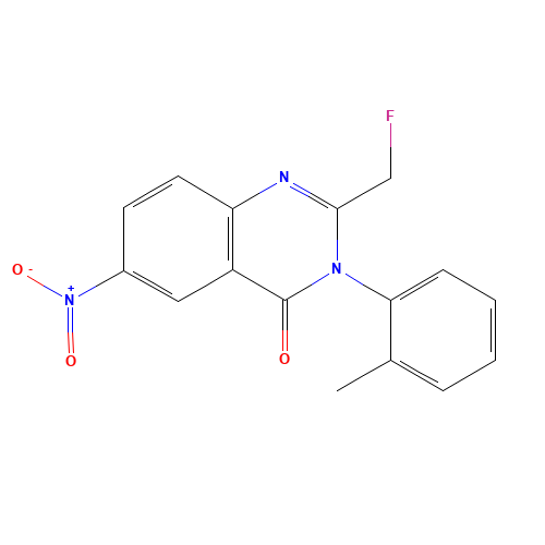 2-(fluoromethyl)-6-nitro-3-o-tolylquinazolin-4(3H)-one (CAS: 56287-73-1) - Related Chemical Product