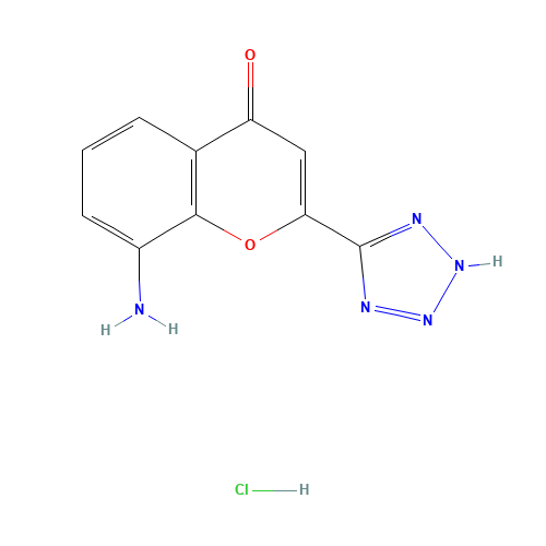 8-Amino-4-oxo-2-tetrazol-5-yl-4H-1-benzopyran (CAS: 110683-23-3) - Related Chemical Product