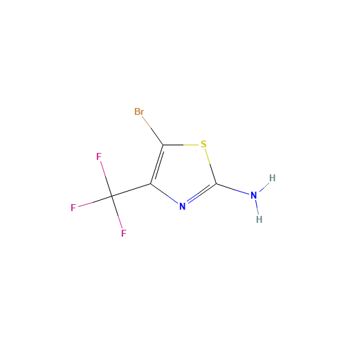 5-bromo-4-trifluoromethyl-thiazole-2-ylamine (CAS: 136411-21-7) - Related Chemical Product