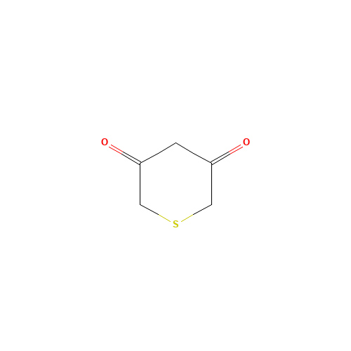 2H-Thiopyran-3,5(4H,6H)-dione (CAS: 6881-49-8) - Chemical Structure and Molecular Formula 