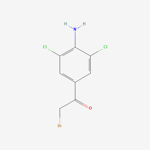 4-Amino-3,5-dichloro-alpha-bromoacetophenone (CAS: 37148-47-3) - Related Chemical Product