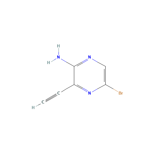 5-bromo-3-ethynylpyrazin-2-amine (CAS: 1209289-08-6) - Related Chemical Product