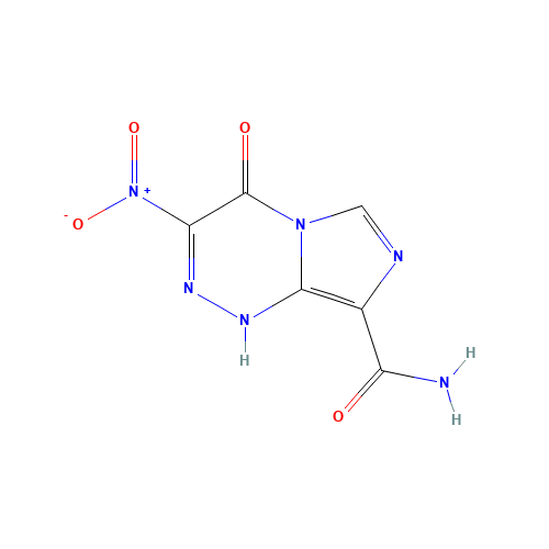 Cyanotemozolomide (CAS: 287964-59-4) - Chemical Structure and Molecular Formula 