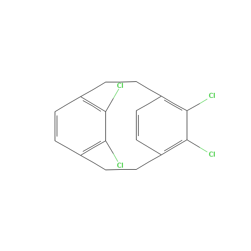 tetrachlorotricyclo[8.2.2.24,7]hexadeca-1(12),4,6,10,13,15-hexaene,mixed isomers (CAS: 30501-29-2) - Related Chemical Product