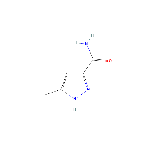 5-METHYL-1H-PYRAZOLE-3-CARBOXAMIDE (CAS: 4027-56-9) - Related Chemical Product