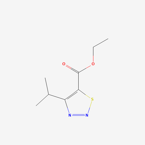 1,2,3-Thiadiazole-5-carboxylicacid,4-(1-methylethyl)-,ethylester(9CI) (CAS: 183302-79-6) - Related Chemical Product