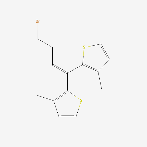 4-BROMO-1,1-BIS(3-METHYL-2-THIENYL)-1-BUTENE (CAS: 109857-81-0) - Related Chemical Product