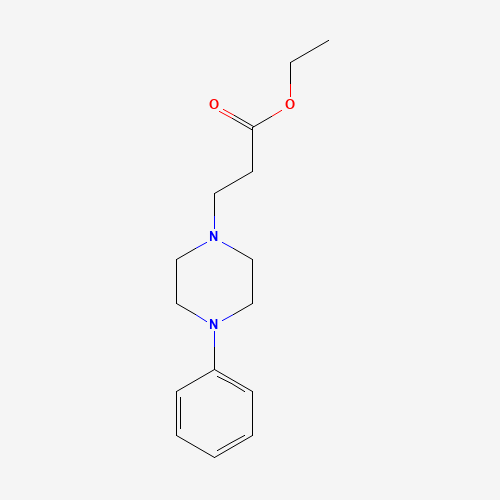 Ethyl 3-(4-phenylpiperazin-1-yl)propanoate (CAS: 56968-65-1) - Related Chemical Product