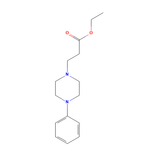 Ethyl 3-(4-phenylpiperazin-1-yl)propanoate (CAS: 56968-65-1) - Related Chemical Product