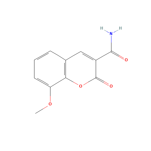 8-METHOXY-2-OXO-2H-CHROMENE-3-CARBOXYLIC ACID AMIDE (CAS: 483278-33-7) - Related Chemical Product
