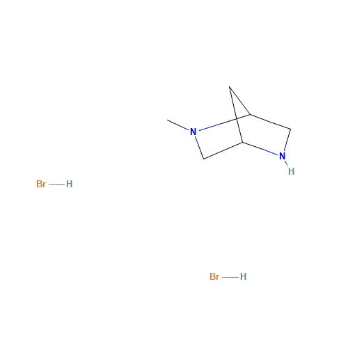 (1S,4S)-2-METHYL-2,5-DIAZABICYCLO(2.2.1)HEPTANE 2HBR (CAS: 114086-15-6) - Related Chemical Product
