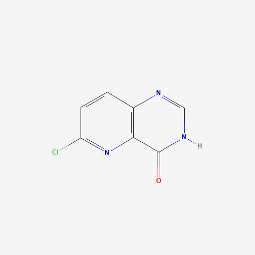 6-chloropyrido[3,2-d]pyrimidin-4(3H)-one (CAS: 171178-33-9) - Chemical Structure and Molecular Formula 