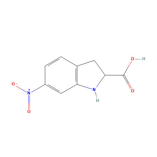 1H-Indole-2-carboxylicacid,2,3-dihydro-6-nitro-(9CI) (CAS: 428861-42-1) - Related Chemical Product