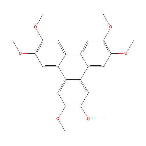 2,3,6,7,10,11-HEXAMETHOXYTRIPHENYLENE (CAS: 808-57-1) - Related Chemical Product