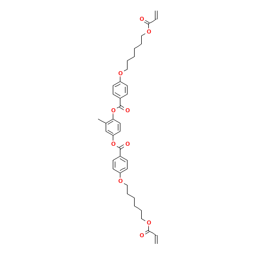 1,4-BIS-[4-(6-ACRYLOYLOXYHEXYLOXY)BENZOYLOXY]-2-METHYLBENZENE (CAS: 125248-71-7) - Related Chemical Product