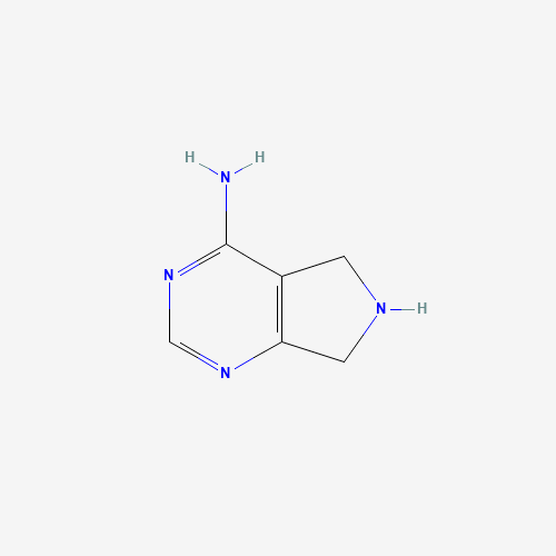4-Amino-6,7-dihydro-5H-pyrrolo[3,4-d]pyrimidine (CAS: 1854-42-8) - Related Chemical Product