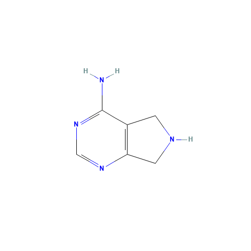 4-Amino-6,7-dihydro-5H-pyrrolo[3,4-d]pyrimidine (CAS: 1854-42-8) - Related Chemical Product