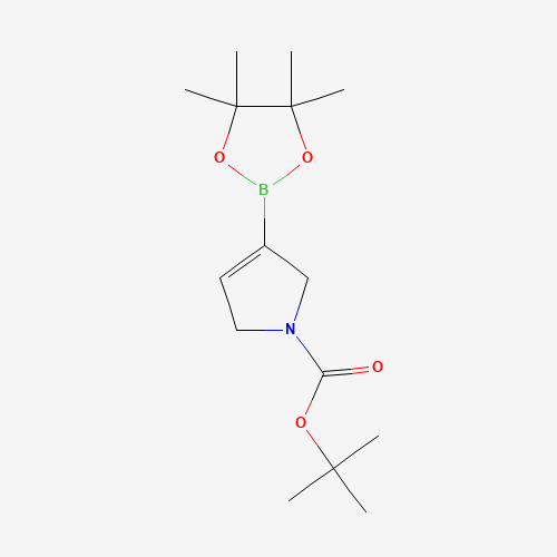 TERT-BUTYL 3-(4,4,5,5-TETRAMETHYL-1,3,2-DIOXABOROLAN-2-YL)-2,5-DIHYDRO-1H-PYRROLE-1-CARBOXYLATE (CAS: 212127-83-8) - Related Chemical Product