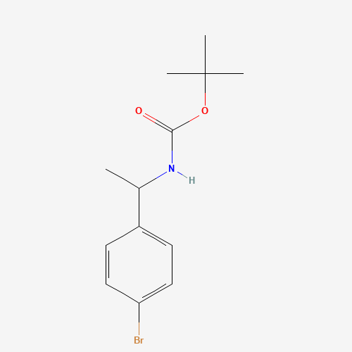 [1-(4-BROMO-PHENYL)-ETHYL]-CARBAMIC ACID TERT-BUTYL ESTER (CAS: 850363-42-7) - Related Chemical Product