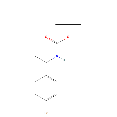 [1-(4-BROMO-PHENYL)-ETHYL]-CARBAMIC ACID TERT-BUTYL ESTER (CAS: 850363-42-7) - Related Chemical Product