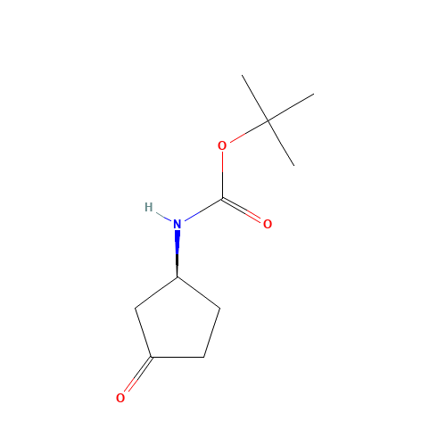 Carbamic acid,[(1S)-3-oxocyclopentyl]-,1,1-dimethylethyl ester (9CI) (CAS: 167298-40-0) - Related Chemical Product