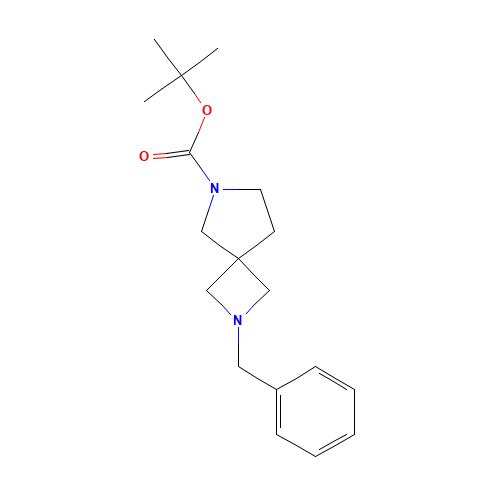 tert-butyl 2-benzyl-2,6-diazaspiro[3.4]octane-6-carboxylate (CAS: 1202179-27-8) - Related Chemical Product
