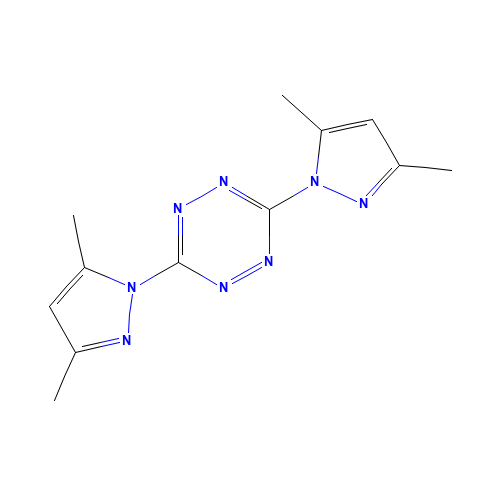 3,6-Bis(3,5-dimethyl-1H-pyrazol-1-yl)-1,2,4,5-tetrazine (CAS: 30169-25-6) - Related Chemical Product