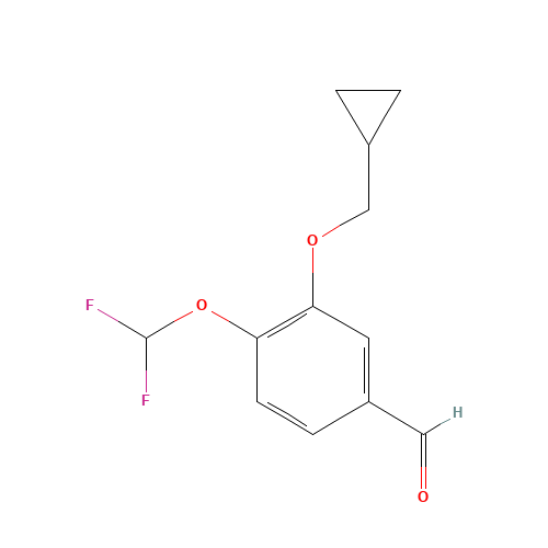 4-(DIFLUOROMETHOXY)-3-(CYCLOPROPYLMETHOX... (CAS: 151103-09-2) - Related Chemical Product